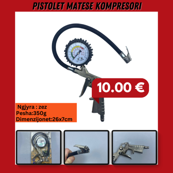 Pistolet matese kompresori 350 gr 26x7cm  zez