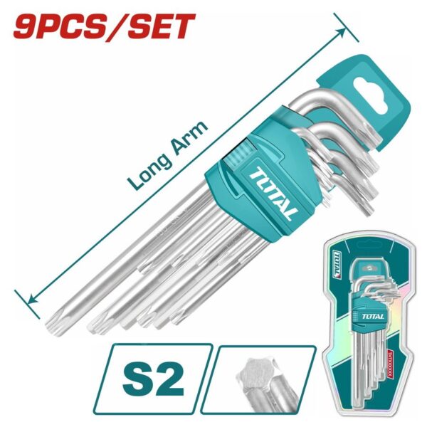 Set Imbulsa TORX TOTAL 9 copë (THT106392)