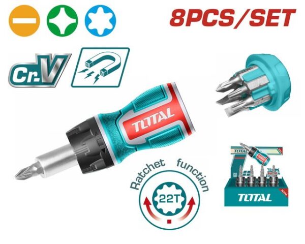 TOTAL Set 8 në 1 Kacavida Stubby (TACSDS1726)