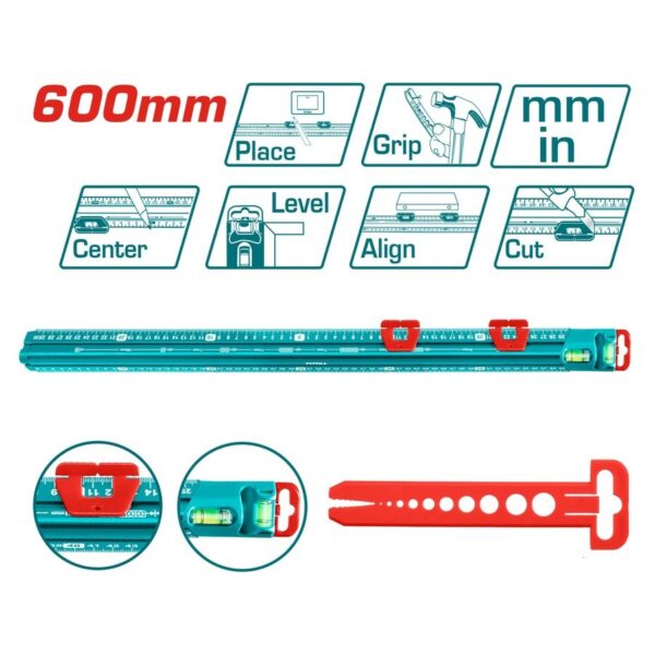 TOTAL Metër Matës 60cm (TMT646003)