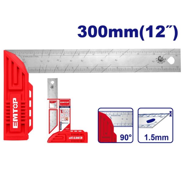 Abolnik çeliku 300mm EMTOP ESRR30001